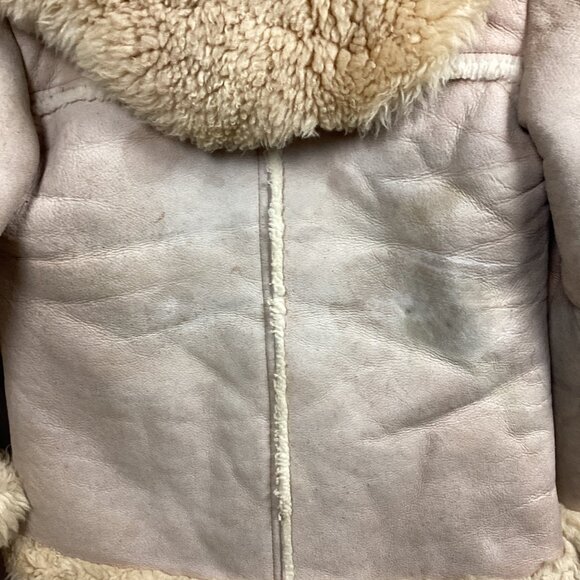 Overland Sheepskin Coat Cream Penny Lane Style - Picture 10 of 16